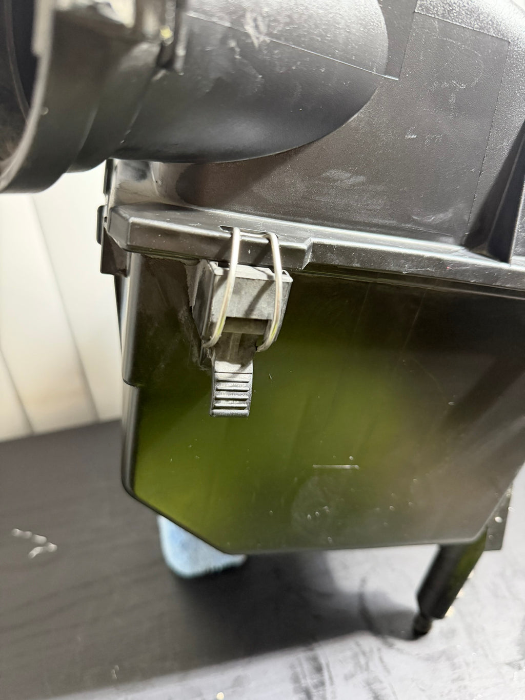 Air filter box assembly - front and snorkel view