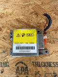 Land Rover Discovery 2 SRS Airbag Control Module OEM YWC106600 label view